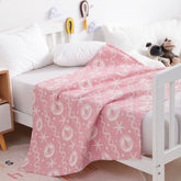 3 Layer Muslin Cotton Jacquard Toddler Blanket|NTBAY®️ - NTBAY